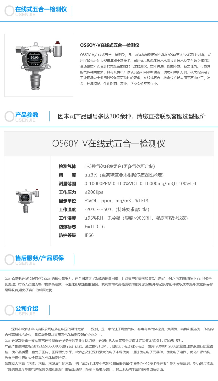在線式五合一檢測儀